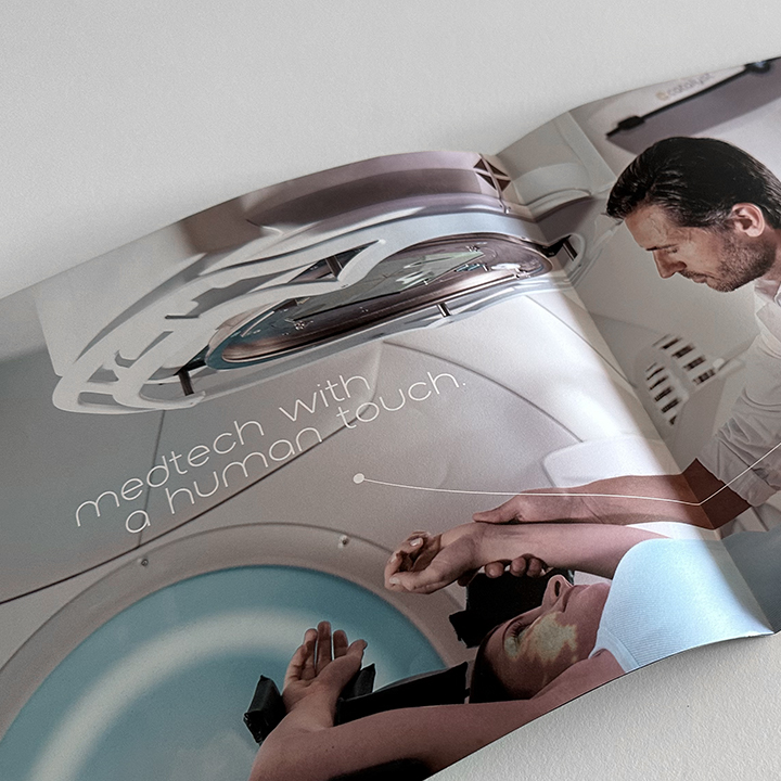 Tecnosan interno di brochure: medtech with a human touch
