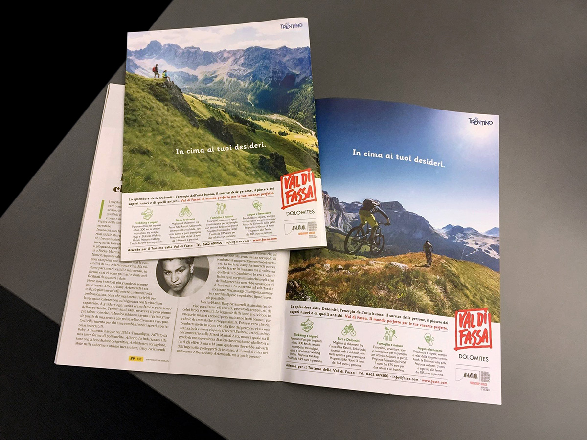 Campagna stampa Val di Fassa 2017 - estate