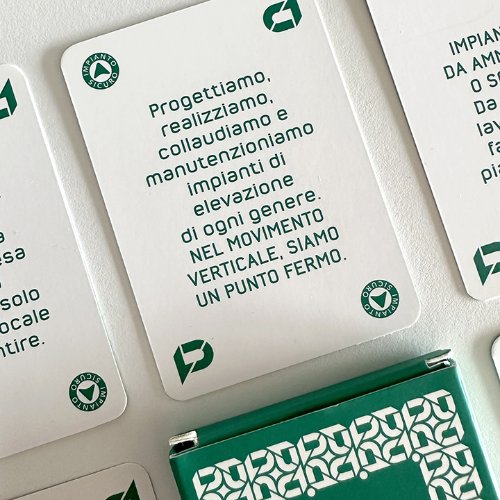 Mazzo di carte per Domolift: le carte vincenti Domolift
