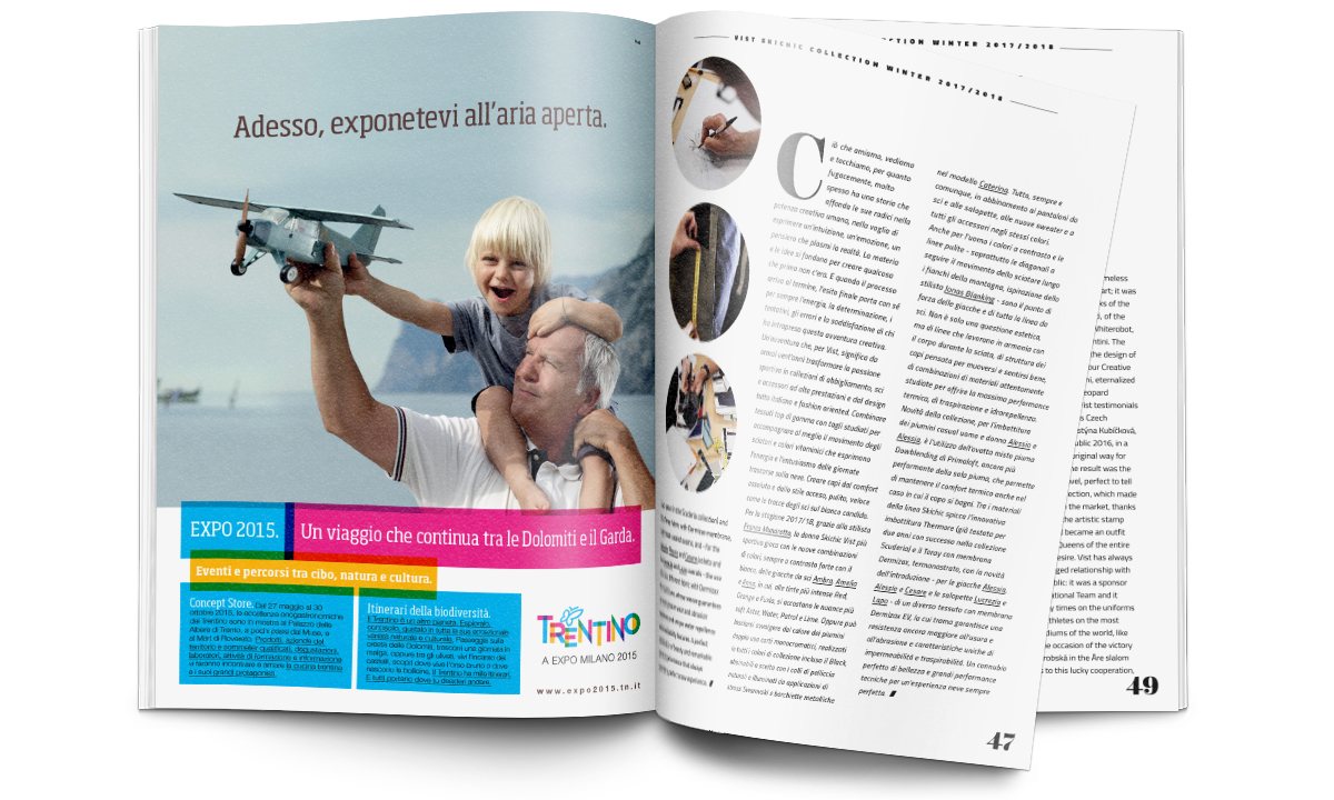 Trentino dopo Expo 2015 Milano: campagna adv