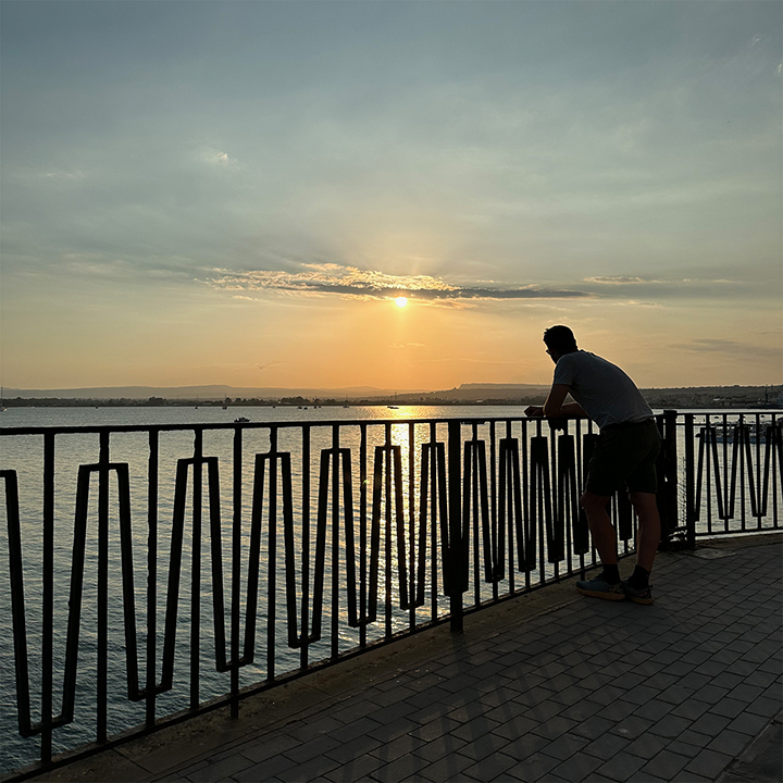 tramonto ad Ortigia Siracusa