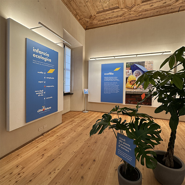 mostra Infanzia Ecologica - sala Ecofilia