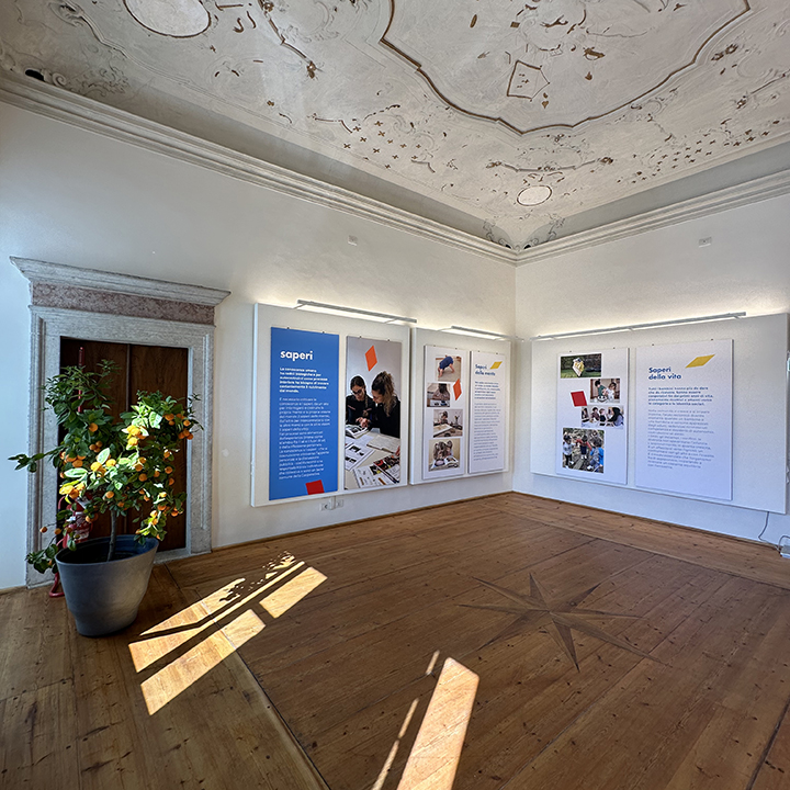 mostra Infanzia Ecologica - sala Saperi