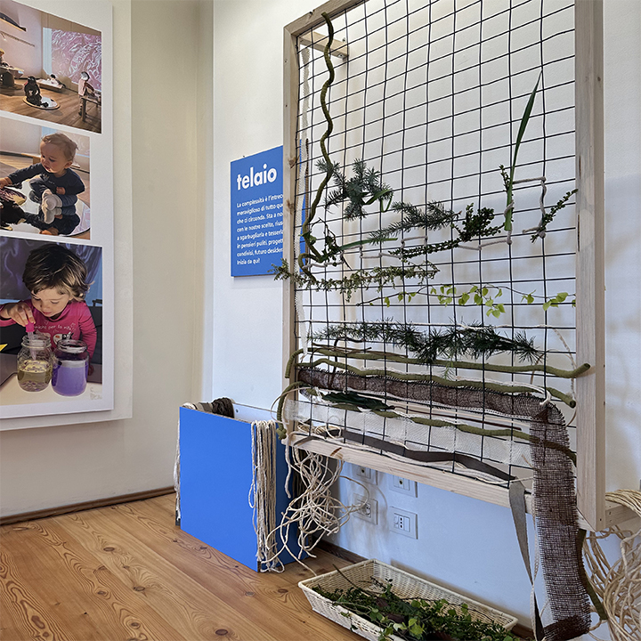 mostra Infanzia Ecologica - telaio