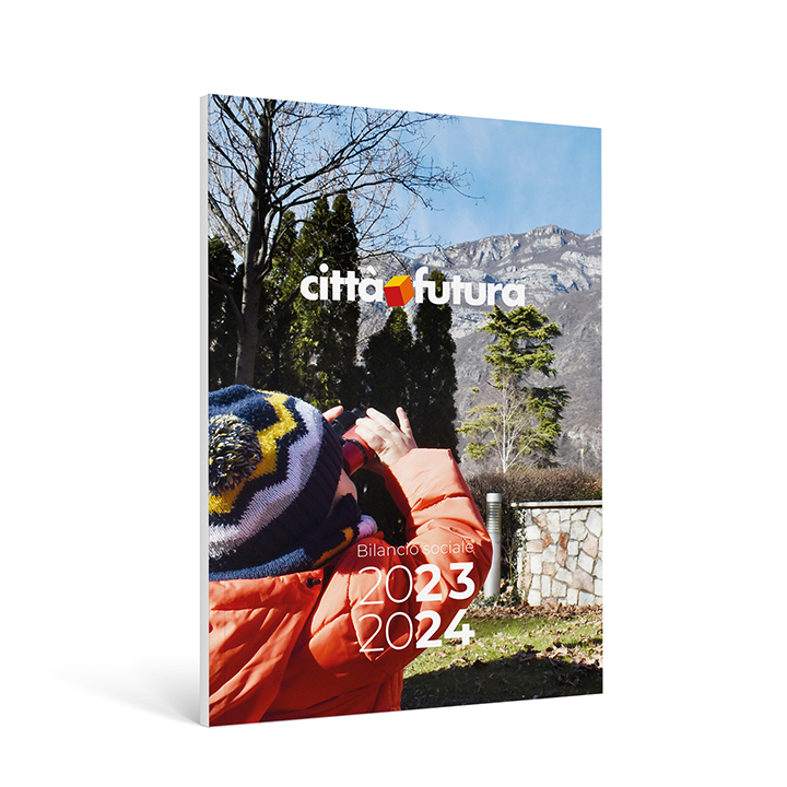 Copertina Bilancio Sociale Città Futura 2024