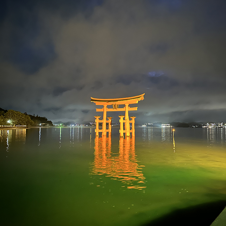 Miyajima by night