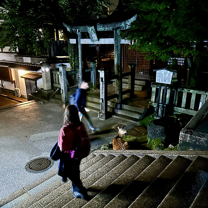 Miyajima by night