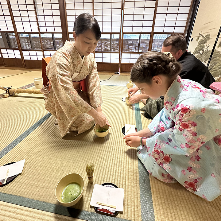 cerimonia del tè a Kyoto