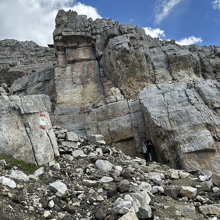 salita al rifugio Torre di Pisa - Val di Fiemme