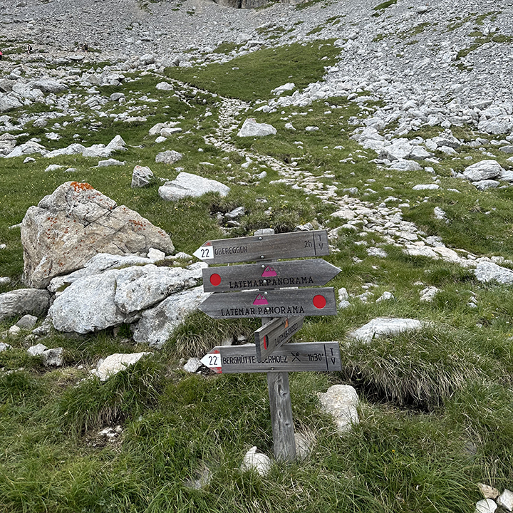 Latemar - verso il rifugio Torre di Pisa