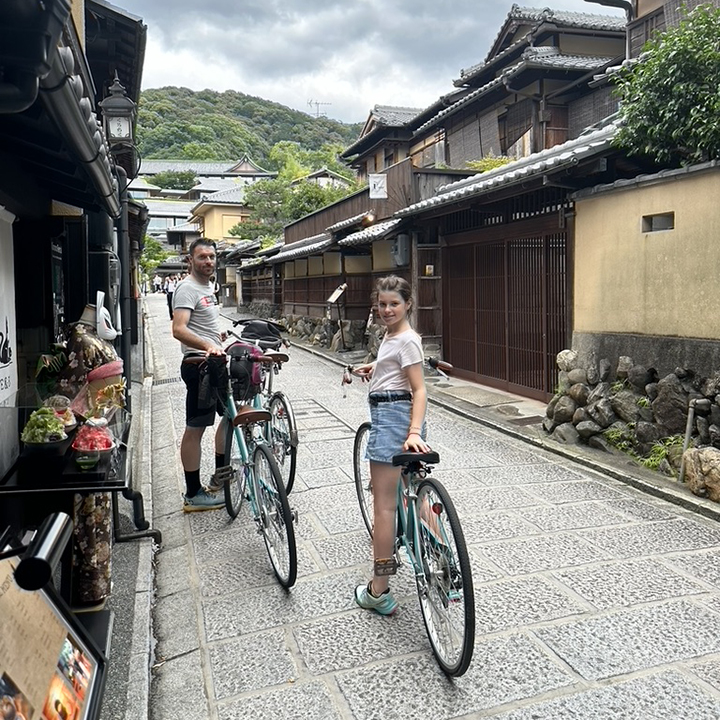 kyoto in bicicletta