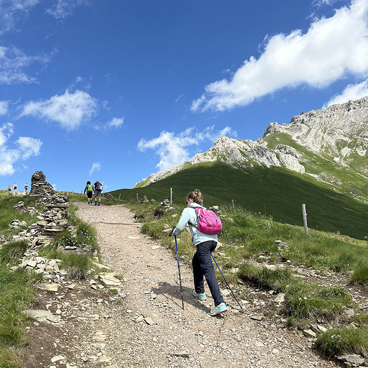 Latemar - verso il rifugio Torre di Pisa